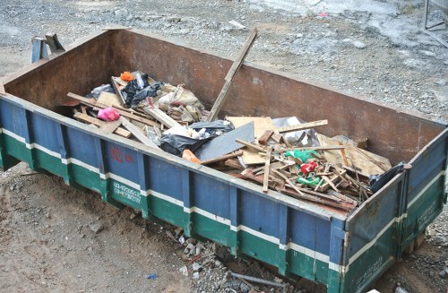 Waste clearance professionals at work in West London