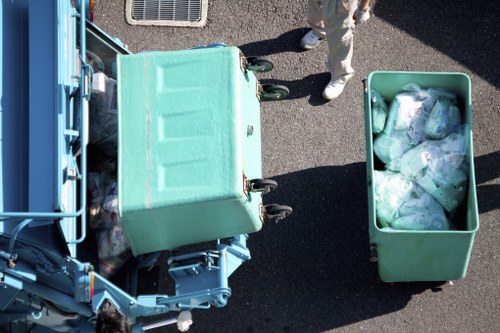 Commercial rubbish removal in West London